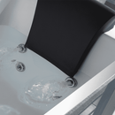Empava-59JT408LED 59 in. Whirlpool Waterfall Faucet Hydromassage Bathtub EMPV-59JT408LED 59.49'' L X 29.53'' W X 22.05'' H