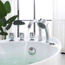 Empava-67AIS02 67 in. Whirlpool Freestanding Bathtub EMPV-67AIS02 67'' L X 31'' W X 28.7'' H