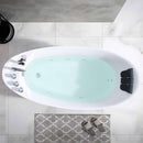 Empava-67AIS02 67 in. Whirlpool Freestanding Bathtub EMPV-67AIS02 67'' L X 31'' W X 28.7'' H