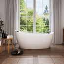 Empava-67AIS02 67 in. Whirlpool Freestanding Bathtub EMPV-67AIS02 67'' L X 31'' W X 28.7'' H