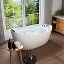 Empava-67AIS02 67 in. Whirlpool Freestanding Bathtub EMPV-67AIS02 67'' L X 31'' W X 28.7'' H