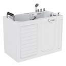 54" Alcove Inline Heater Whirlpool Walk-in Tub 2.0 Upgraded with Right Drain EMPV-54WIT08 54.33" L X 30.31" W X 39.76" H