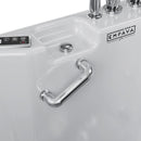 54" Alcove Inline Heater Whirlpool Walk-in Tub 2.0 Upgraded with Right Drain EMPV-54WIT08 54.33" L X 30.31" W X 39.76" H
