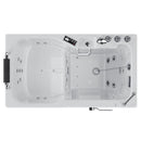54" Alcove Inline Heater Whirlpool Walk-in Tub 2.0 Upgraded with Right Drain EMPV-54WIT08 54.33" L X 30.31" W X 39.76" H