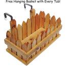 ALFI brand AB1130 65" 2 Person Free Standing Cedar Wooden Bathtub with Fixtures & Headrests