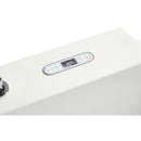 EAGO AM128ETL 6 ft Acrylic White Whirlpool Bathtub With Fixtures EXC