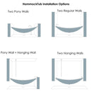 ALFI brand HammockTub2-BM Black Matte 71" Solid Surface Resin Suspended Wall Mounted Hammock Bathtub