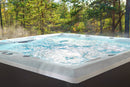 84.65"x84.65"x34.65" Freestanding Luxury 6-Person Square Outdoor Hot Tub