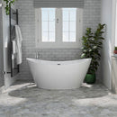 Empava-59FT1518 59 in. Soaking Freestanding Bathtub