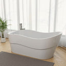 EMPV-67FT1527 67"LX31"WX28"H 67" Freestanding Soaking Tub with Left Drain