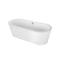 EMPV-59FT1505 59"LX30"WX23"H 59" Freestanding Soaking Tub with Center Drain