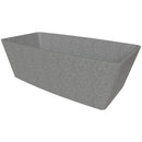 ALFI brand ABCO71TUB 71" Solid Concrete Rectangular Freestanding Bathtub