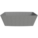 ALFI brand ABCO71TUB 71" Solid Concrete Rectangular Freestanding Bathtub